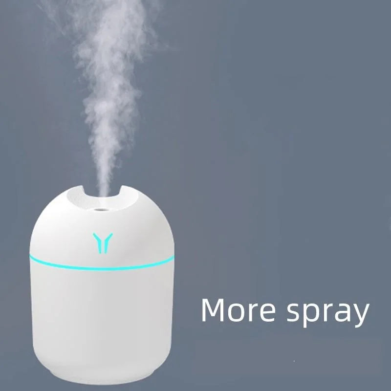 Humidificateur USB 250ml LED Colorée — Chambre & Voiture