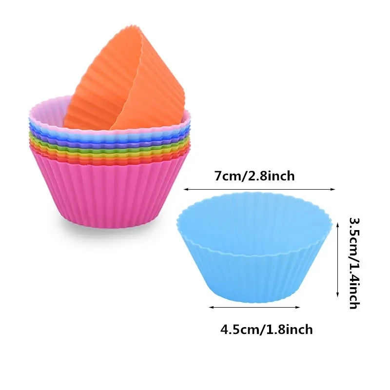 Moules Silicone Ronds & Cœurs — Chocolats, Glaçons & Déco Pâtisserie