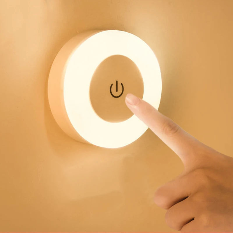 Veilleuse LED Tactile USB Rechargeable Magnétique
