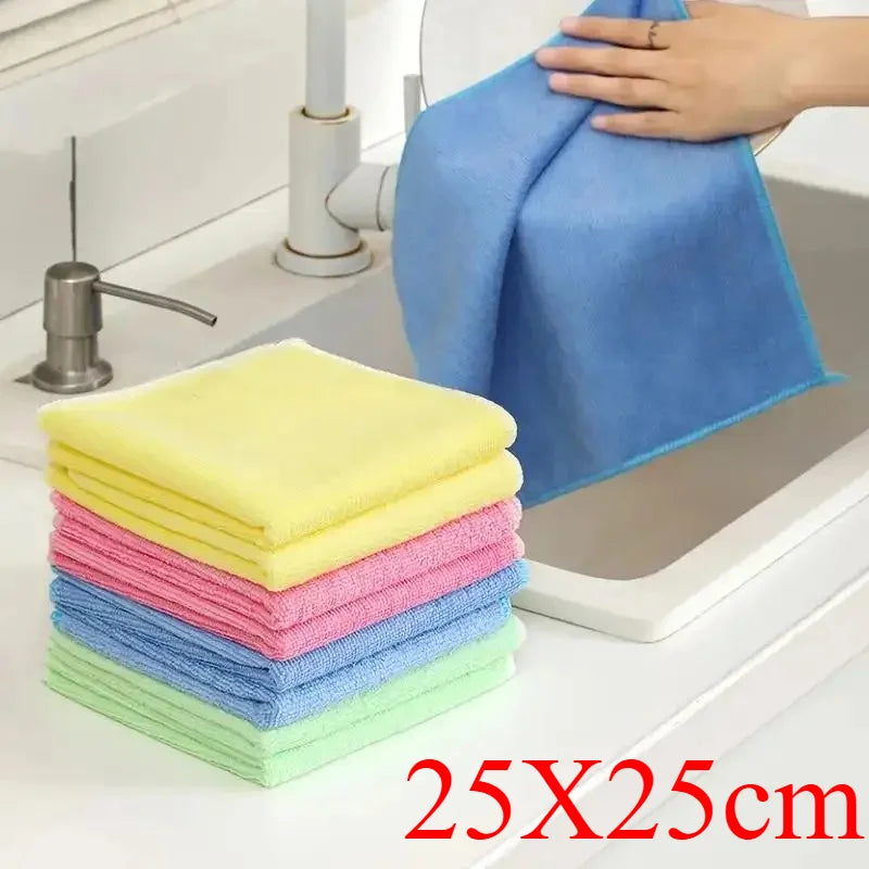 Chiffons microfibre multi-usages — Cuisine, salle de bain & surfaces délicates