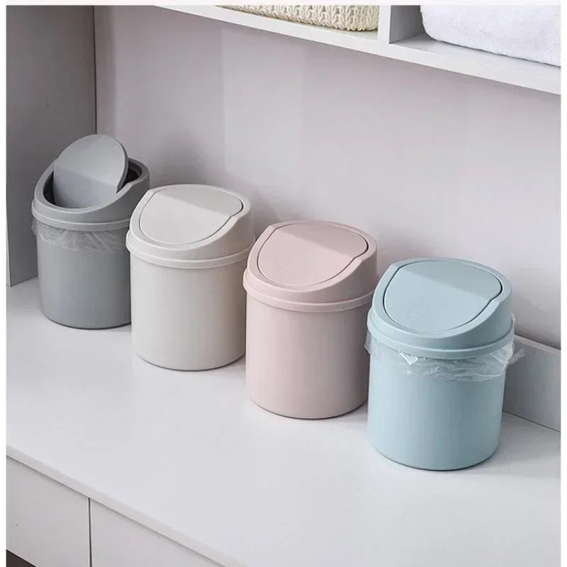 Corbeille de Bureau Swing Lid Coloris Neutres