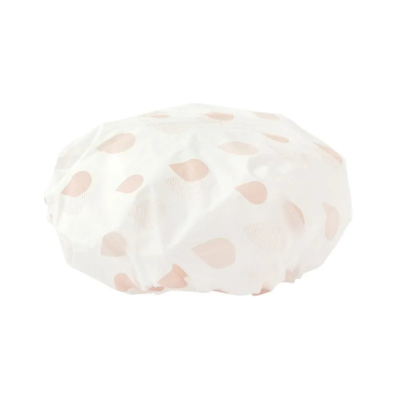 Bonnet de Douche Réutilisable — Imperméable, Taille Universelle