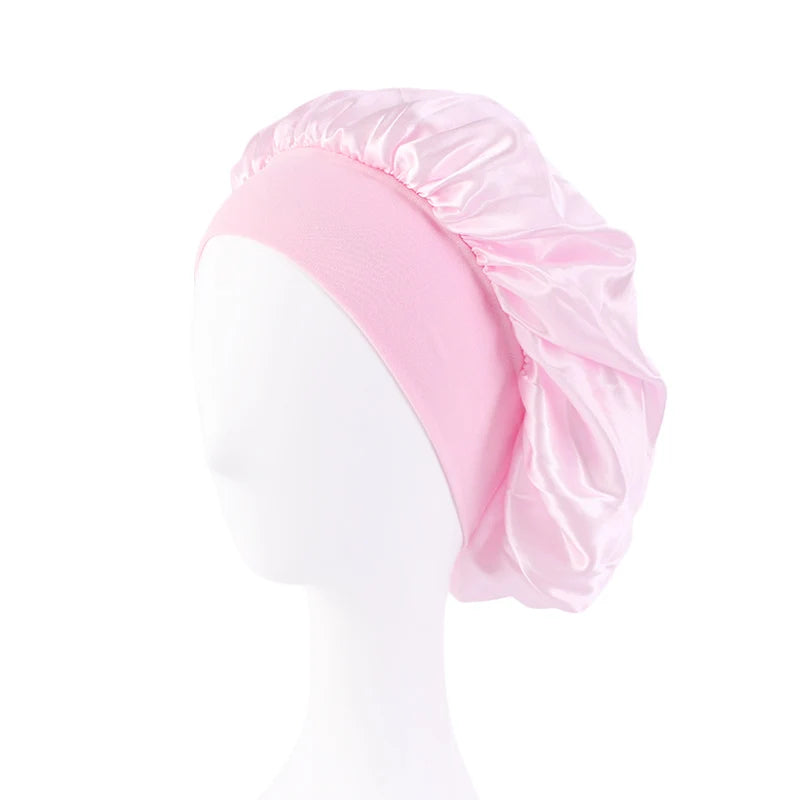 Bonnet de nuit en satin — Protection cheveux afro, tresses & locks