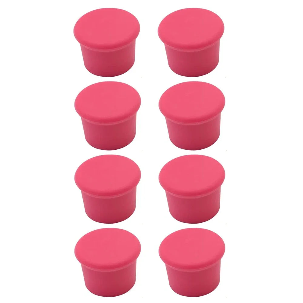 Bouchons Silicone Lot 8pcs — Vin, Champagne & Bière
