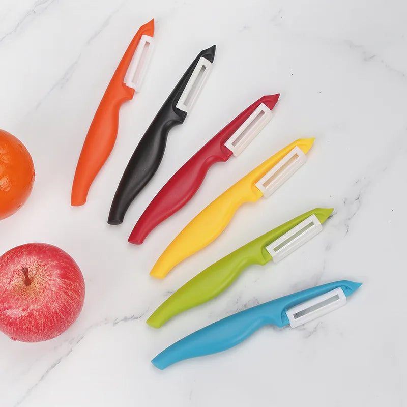 Éplucheur Multifonction Lame Inox — Légumes & Fruits