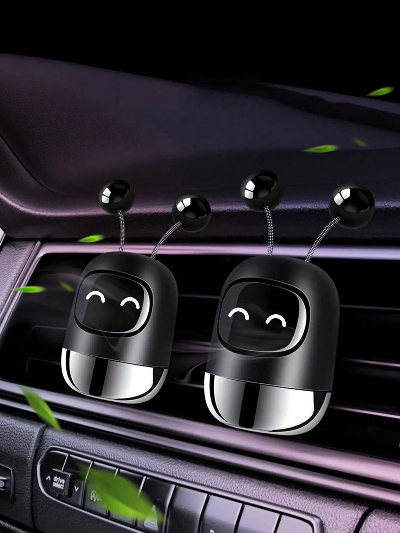 Désodorisant Voiture Robot — Diffuseur Grille d'Aération