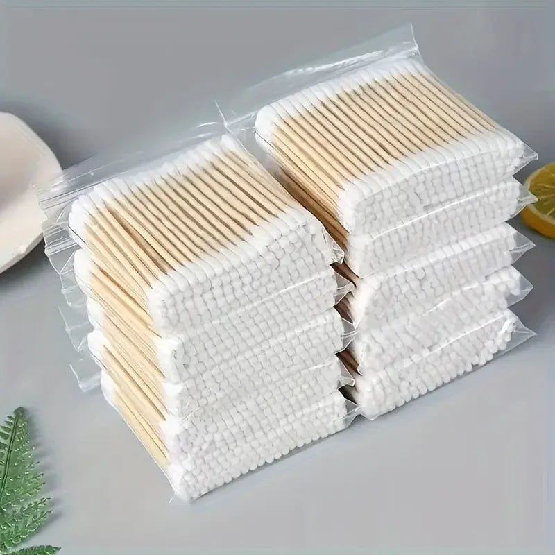 Cotons-tiges bambou biodégradables — Lot de 500