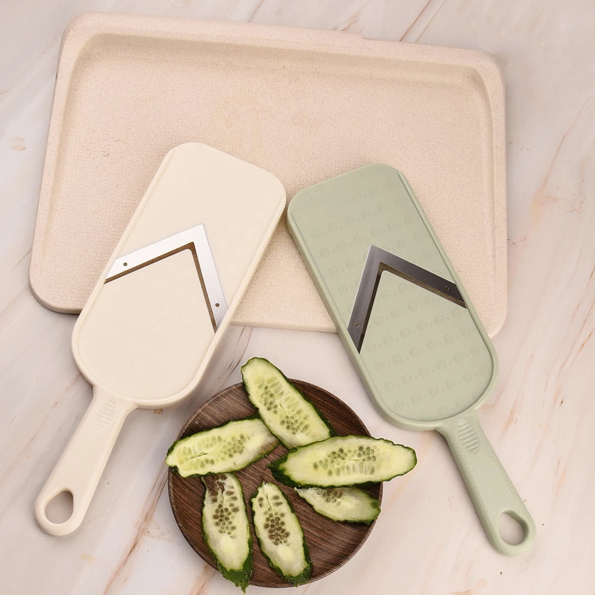 Mandoline cuisine inox — Coupe légumes multifonction