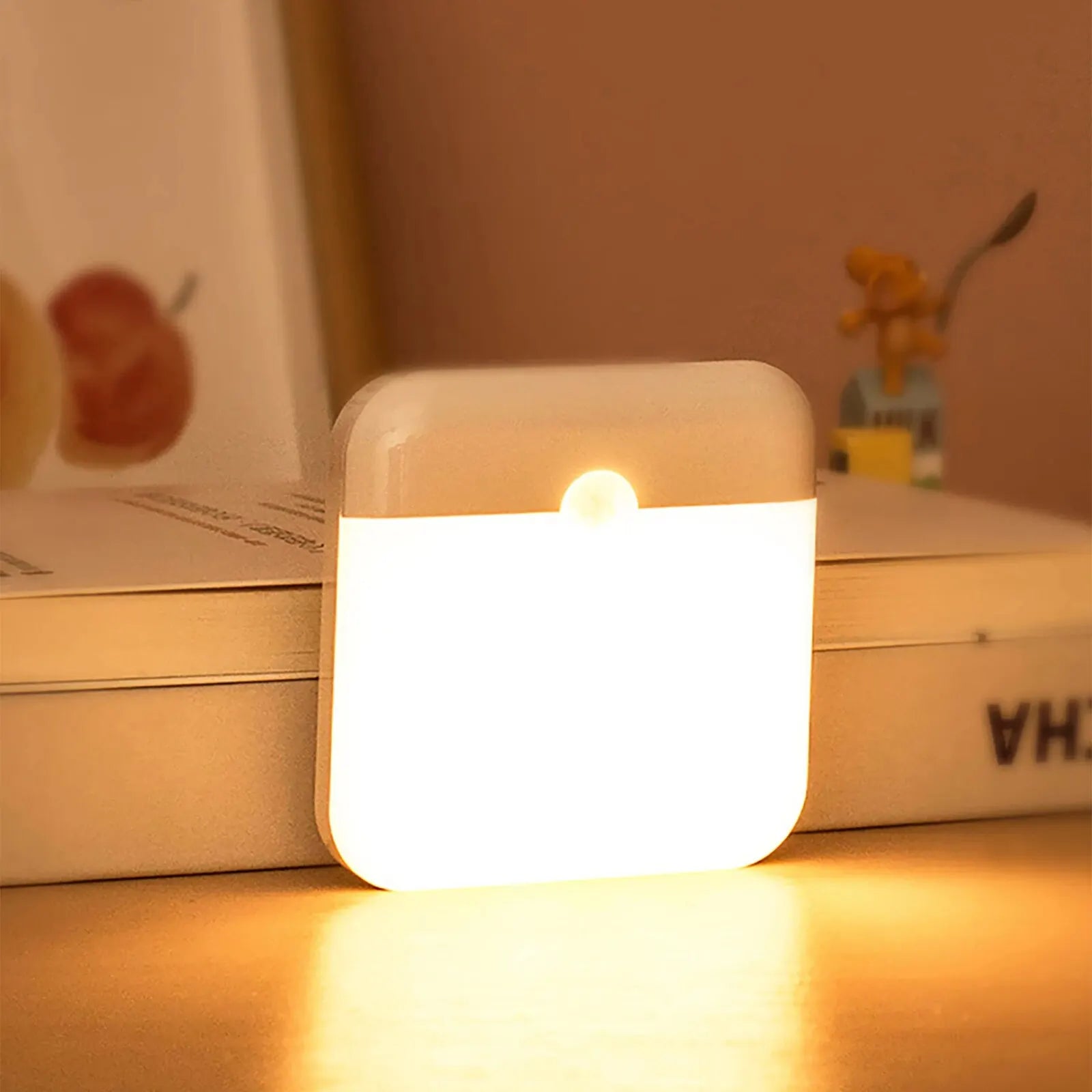 Veilleuse LED Détecteur Mouvement Rechargeable — Sans Perçage