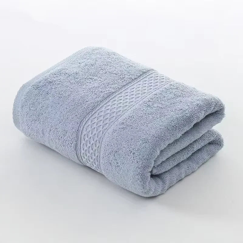 Serviette de bain coton — Douce, absorbante & multi-usages