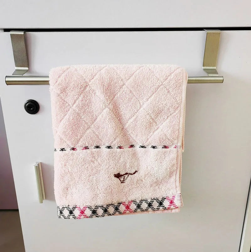 Porte-serviettes sur porte — Inox, sans perçage