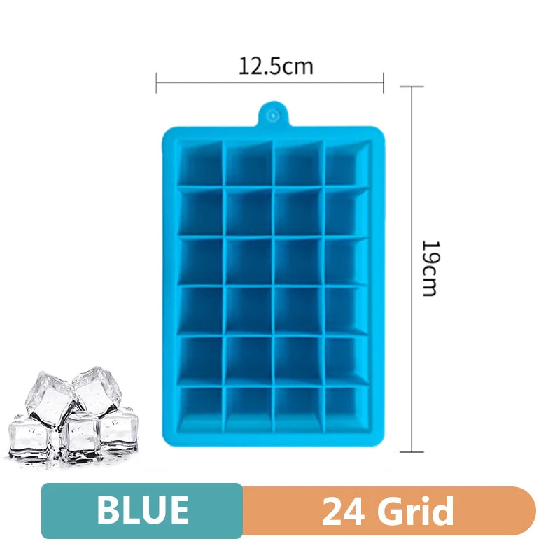 Moule à glaçons géant silicone — Grandes formes carrées