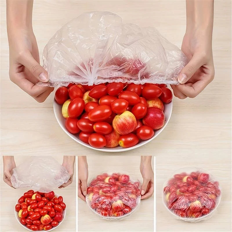 Couvercles Réutilisables Élastiques — Conservation Bols & Casseroles