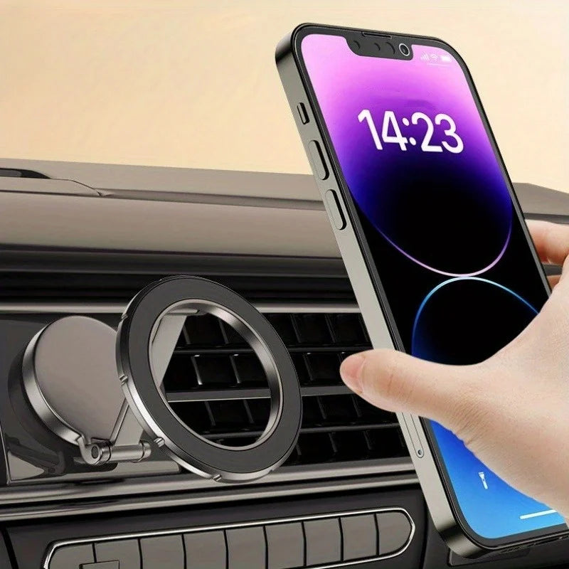 Support Téléphone Magnétique Voiture 360° — Tableau de Bord