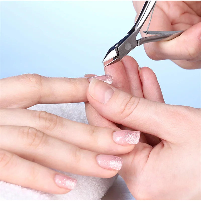 Pince Coupe-Cuticules Professionnelle — Inox, Manicure & Pédicure