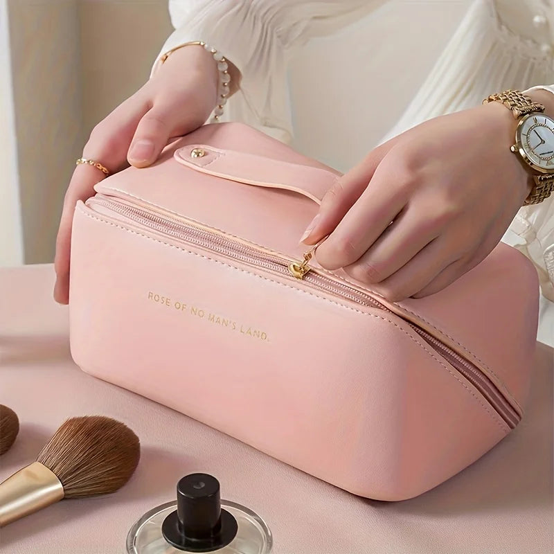 Trousse de toilette femme — Grande capacité, rangement maquillage & voyage