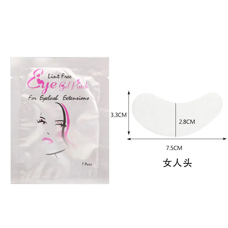 Patchs Yeux Hydrogel — Anti-Cernes & Éclat, Lot 50 Paires