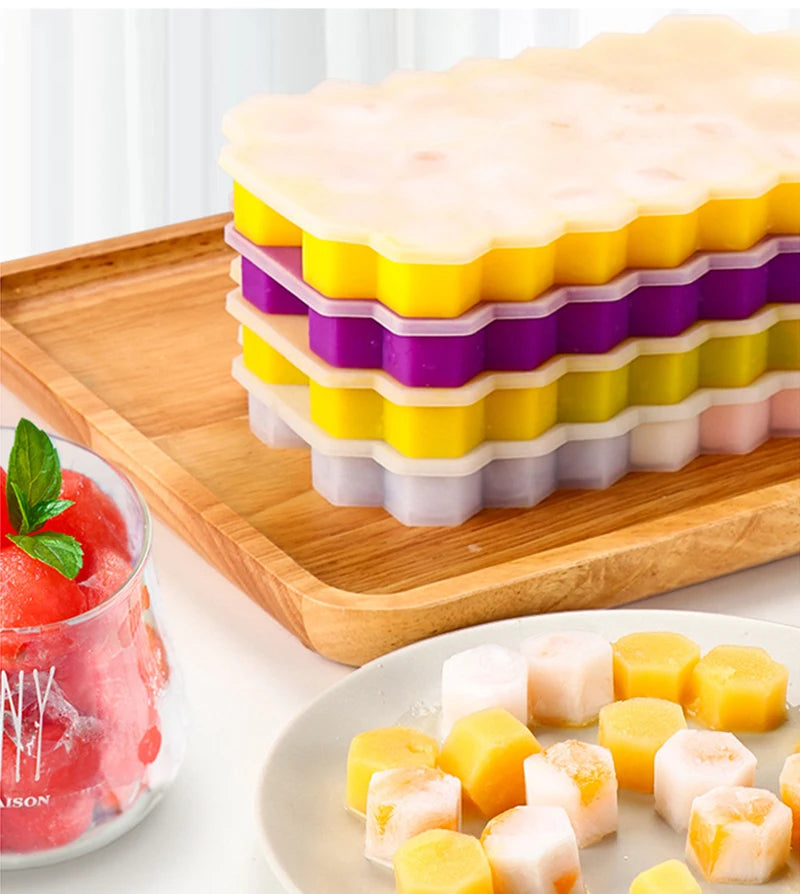 Moule à glaçons géant silicone — Grandes formes carrées