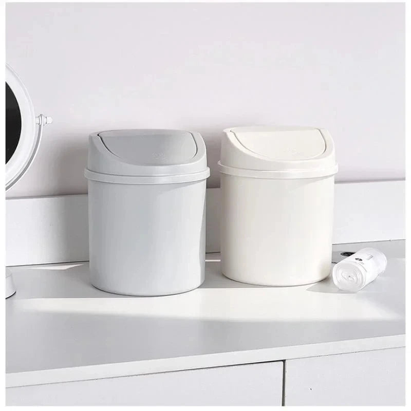 Corbeille de Bureau Swing Lid Coloris Neutres