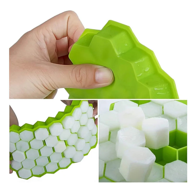 Moule à glaçons géant silicone — Grandes formes carrées