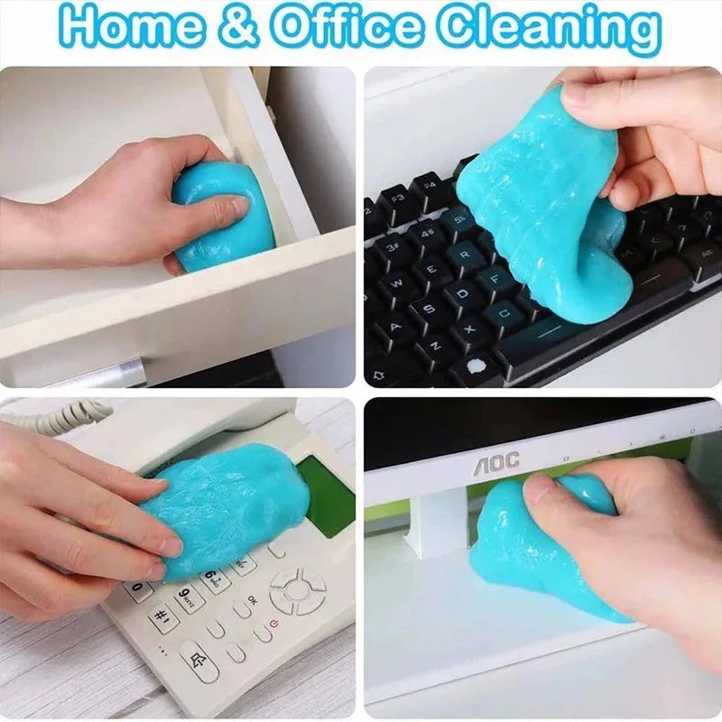 Gel Nettoyant Voiture Multi-surfaces — Tableau de Bord & Clavier