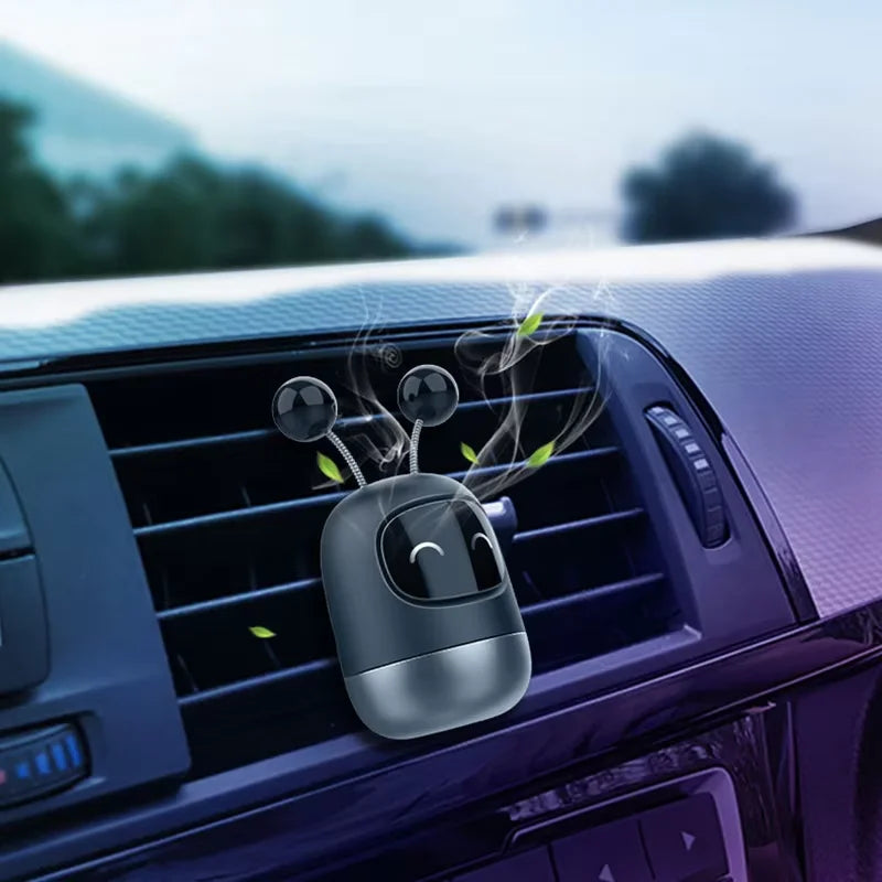 Désodorisant Voiture Robot — Diffuseur Grille d'Aération