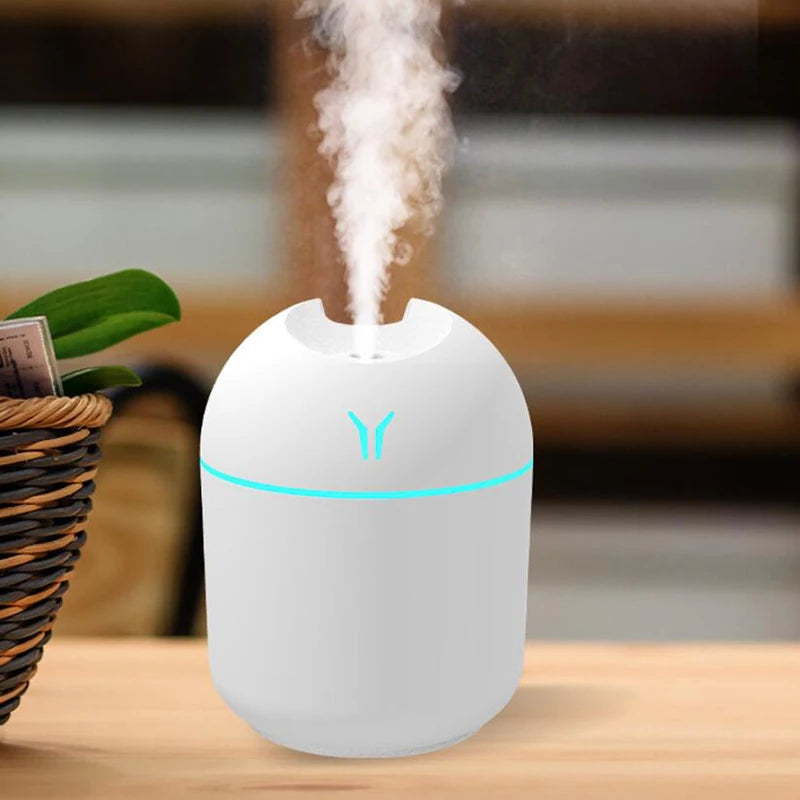 Humidificateur USB 250ml LED Colorée — Chambre & Voiture