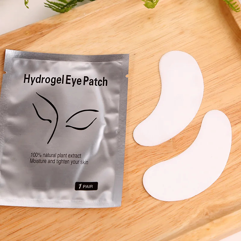 Patchs Yeux Hydrogel — Anti-Cernes & Éclat, Lot 50 Paires