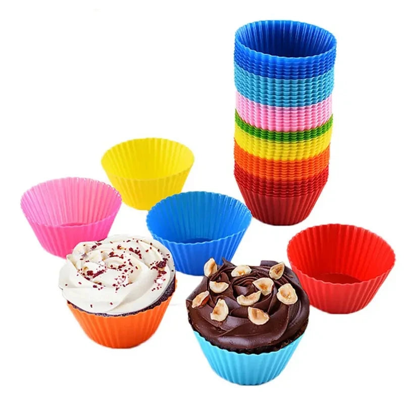 Moules Silicone Ronds & Cœurs — Chocolats, Glaçons & Déco Pâtisserie