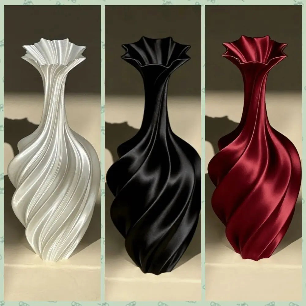 Vase 3D Imprimé Minimaliste — Décoration Moderne