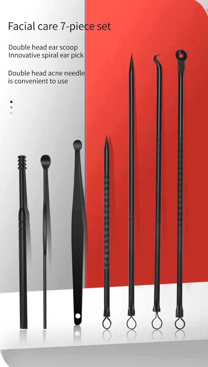 Kit Manucure & Pédicure Professionnel – Noir