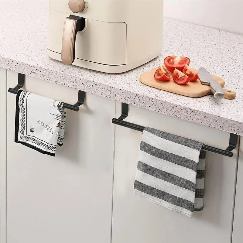 Porte-serviettes sur porte — Inox, sans perçage