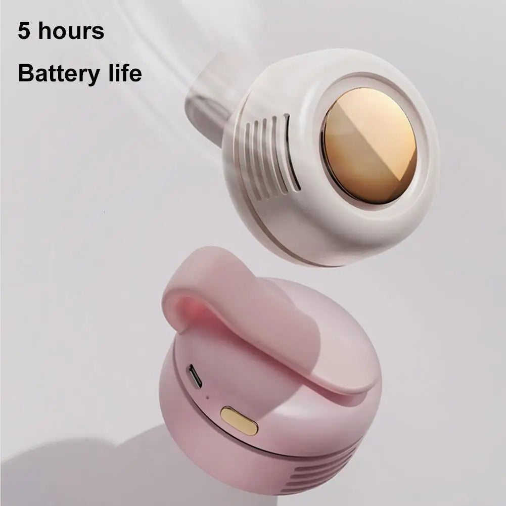 Ventilateur Portable Sans Pales — Clip Ceinture & Cou, 3 Vitesses