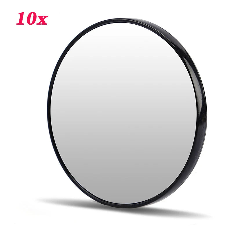 Miroir Grossissant Ventouse — 5X, 10X ou 15X, Salle de Bain