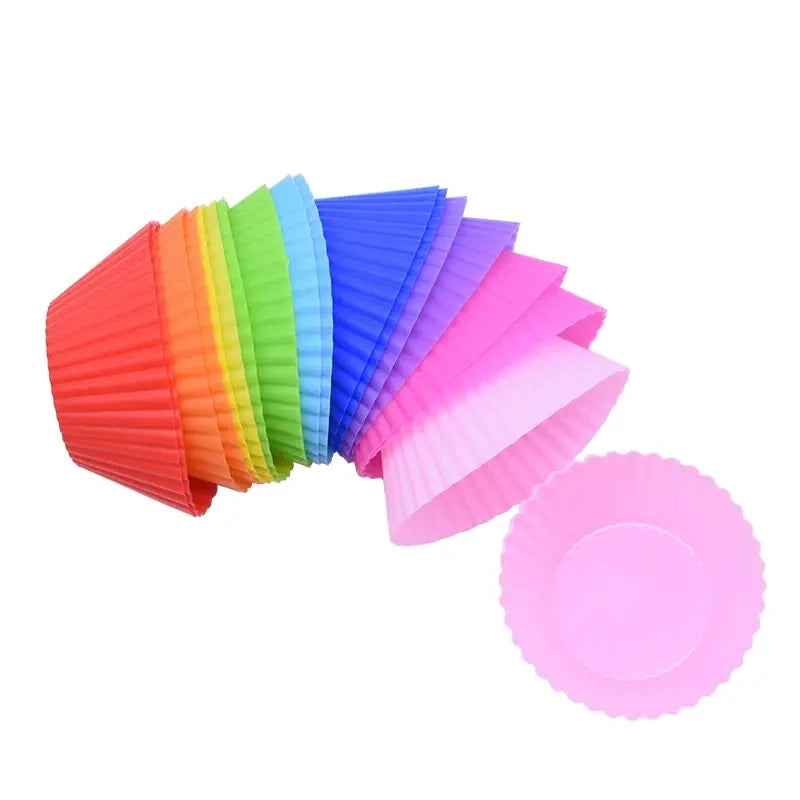 Moules Silicone Ronds & Cœurs — Chocolats, Glaçons & Déco Pâtisserie