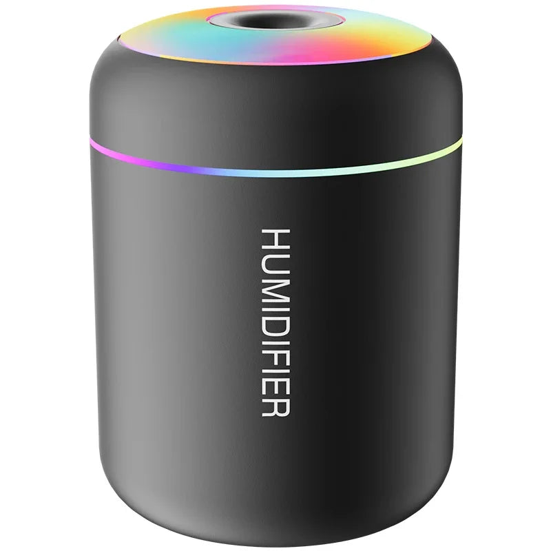 Humidificateur Mini USB 180ml LED — Chambre & Voiture