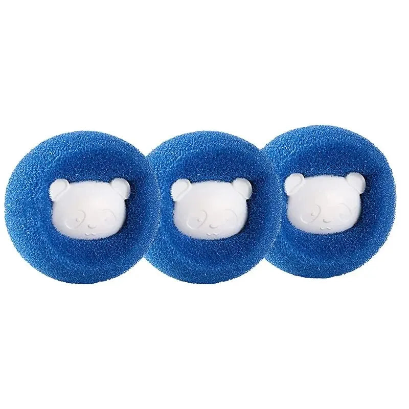 Boules attrape-poils machine à laver — Réutilisables, anti-peluches