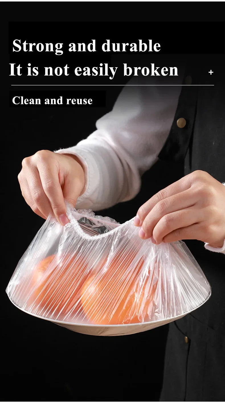 Couvercles Réutilisables Élastiques — Conservation Bols & Casseroles