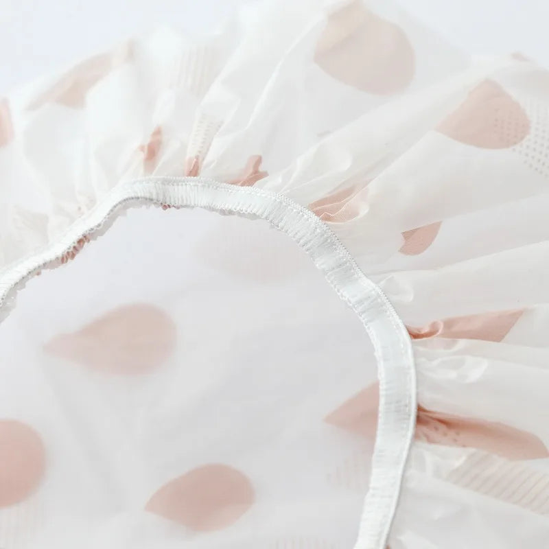 Bonnet de Douche Réutilisable — Imperméable, Taille Universelle