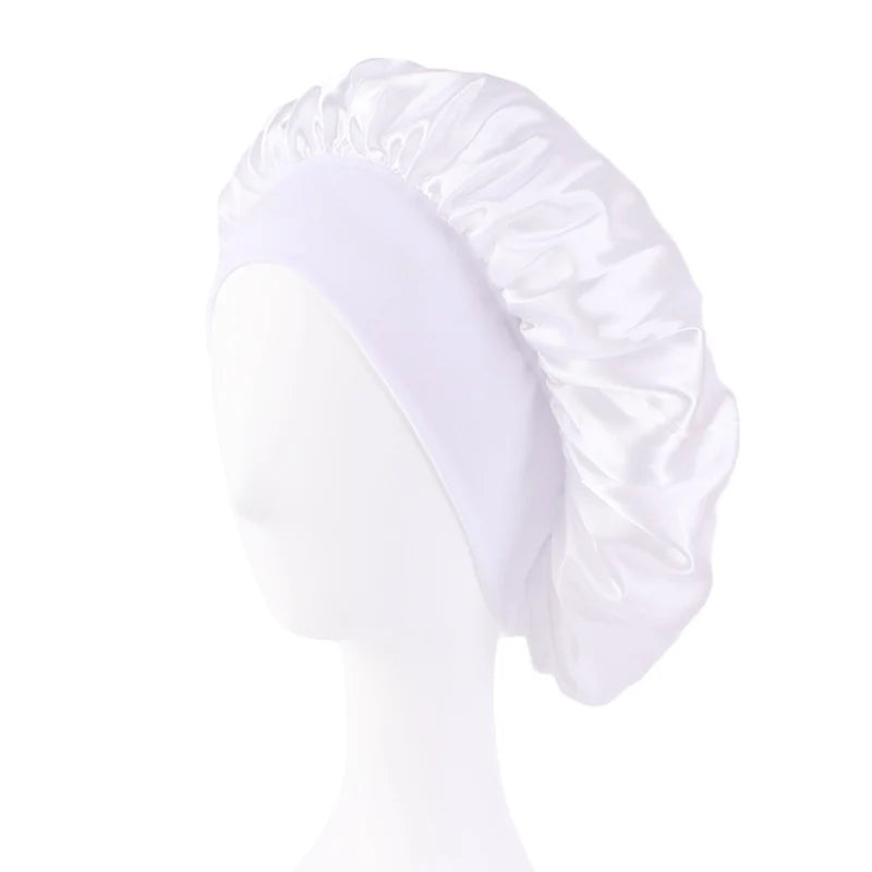 Bonnet de nuit en satin — Protection cheveux afro, tresses & locks