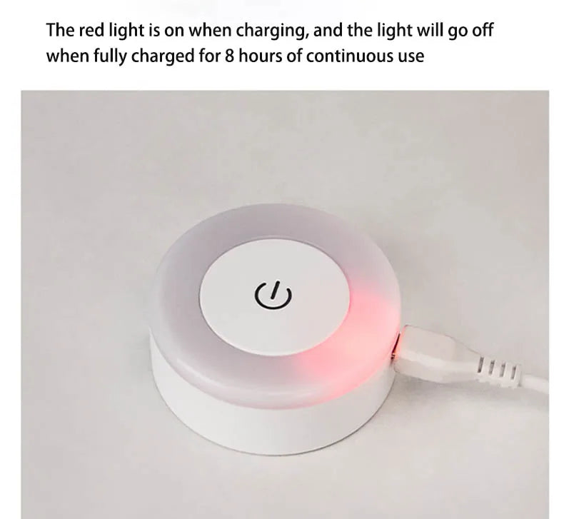 Veilleuse LED Tactile USB Rechargeable Magnétique