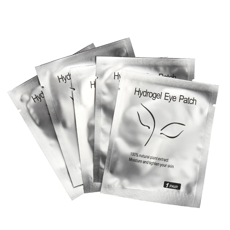 Patchs Yeux Hydrogel — Anti-Cernes & Éclat, Lot 50 Paires