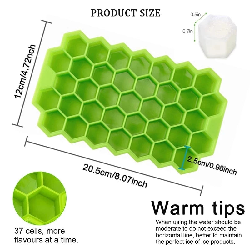Moule à glaçons géant silicone — Grandes formes carrées