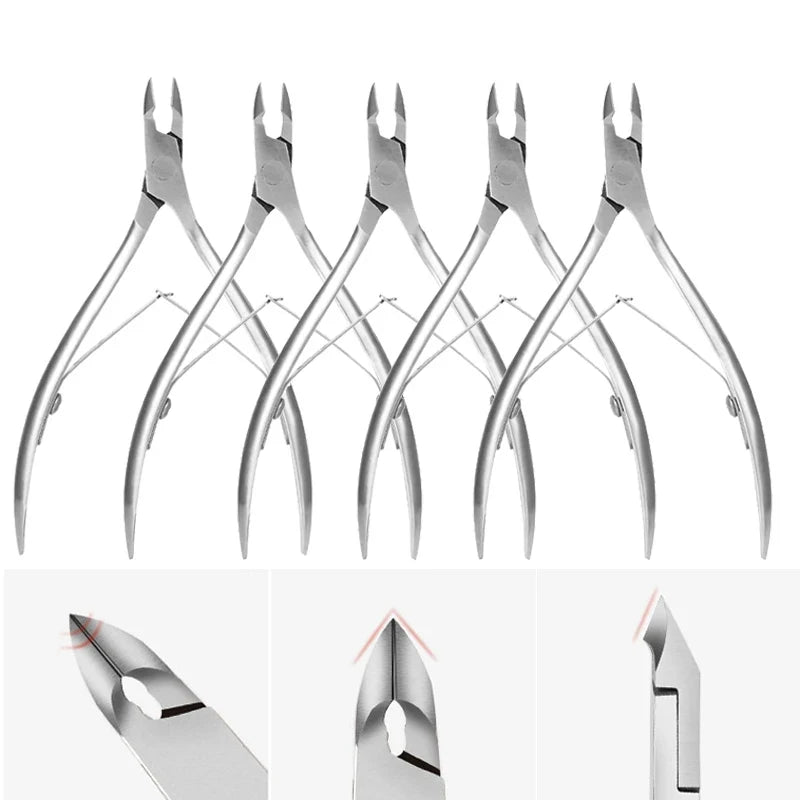 Pince Coupe-Cuticules Professionnelle — Inox, Manicure & Pédicure