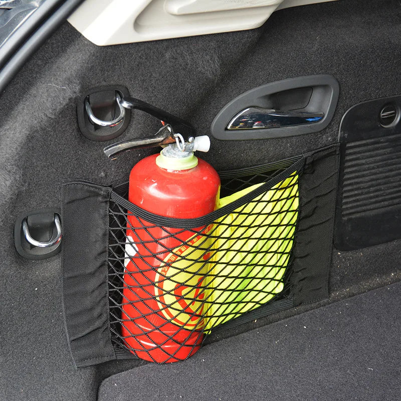 Filet de Rangement Élastique Coffre Voiture