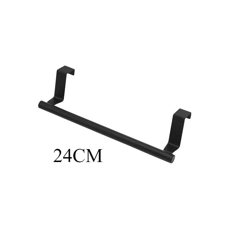 Porte-serviettes sur porte — Inox, sans perçage