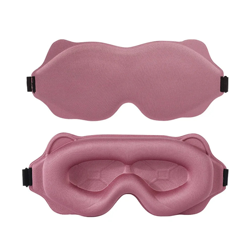 Masque de Nuit 3D Rembourré Anti-Lumière — 5 Coloris
