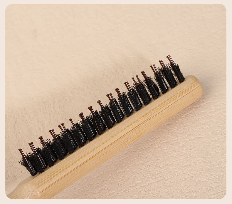 Set Brosse & Peigne Barbe Poils Naturels — Soin Barbe Homme