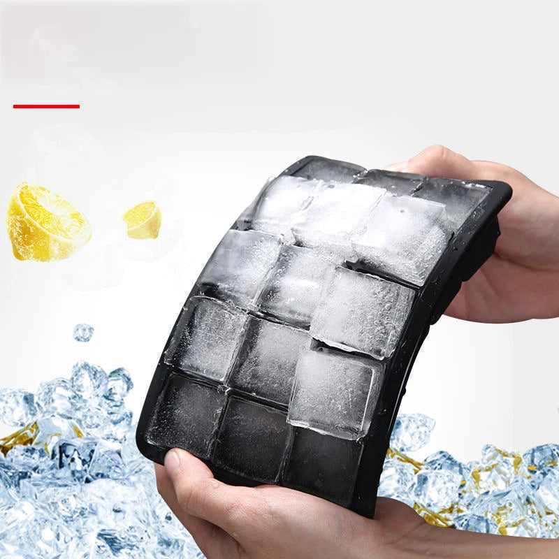 Moule à glaçons géant silicone — Grandes formes carrées