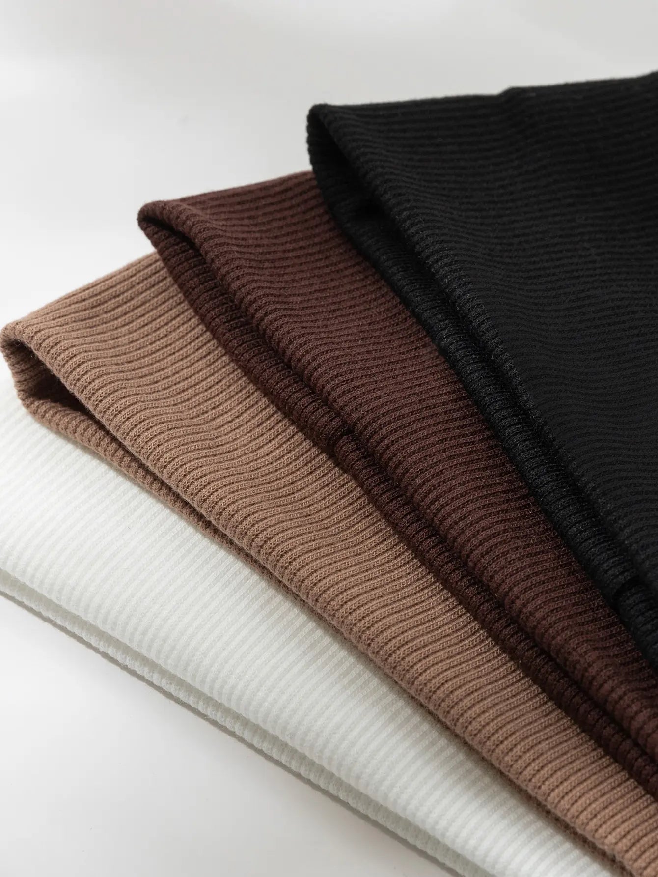Bandeau Soin Visage Élastique — Lot de 4, Multi-coloris